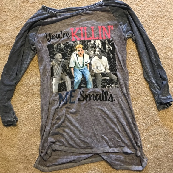 NEVER WORN  “You’re Killin Me Smalls” Baseball Tee - Picture 1 of 3